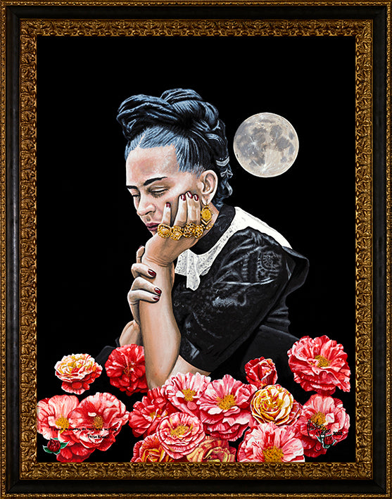 I paint flowers so they will not die